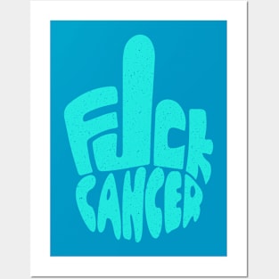 Ovarian Cancer Fuck Cancer Posters and Art